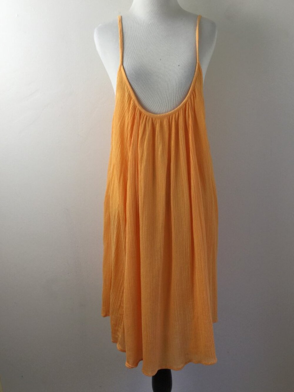 by Anthropololgie Melon Tank Dress m